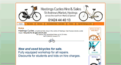 Desktop Screenshot of hastingsbikes.co.uk